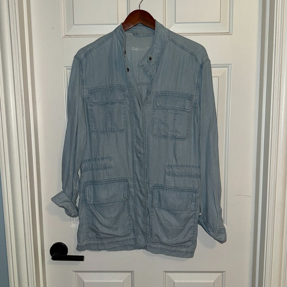 GAP Chambray Lightweight Jacket MT